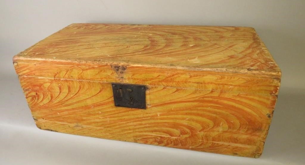PINE GRAIN PAINT DECORATED