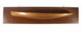 PINE HALF HULL MODEL ONCE BELO