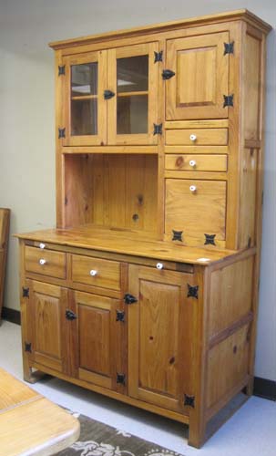 PINE KITCHEN CABINET American
