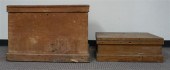 PINE LIFT-TOP ICE BOX BY D. ED