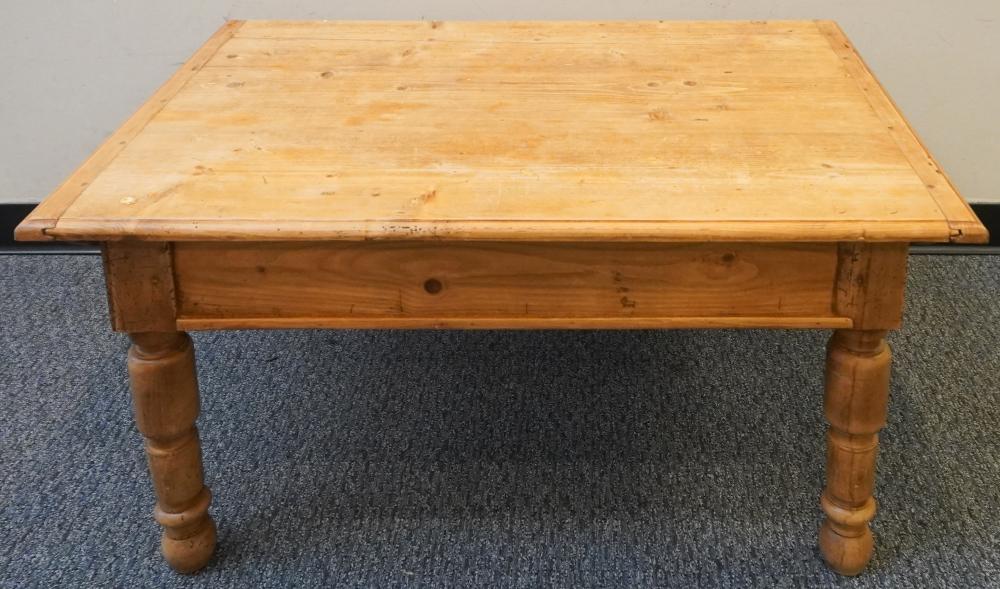 PINE LOW STORAGE TABLE 20 1/4 X
