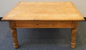 PINE LOW STORAGE TABLE 20 1/4