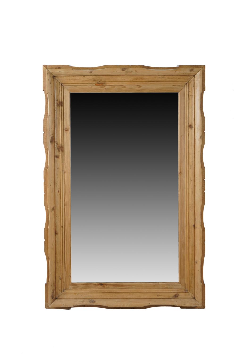 PINE MIRRORCondition: good, a few