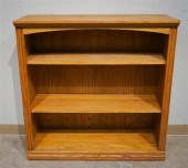PINE OPEN BOOKSHELF, H: 36-1/4