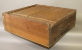 PINE & POPLAR DOUBLE LID BUTTE