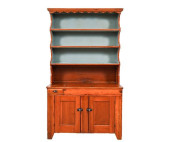 PINE PRIMITIVE DRY SINK/HUTCH<