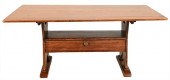 PINE RECTANGULAR TOP HUTCH TAB