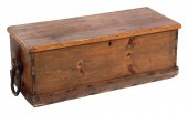 PINE SEA CHEST 19TH CENTURY HE
