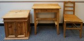 PINE SIDE CABINET, CONSOLE TAB