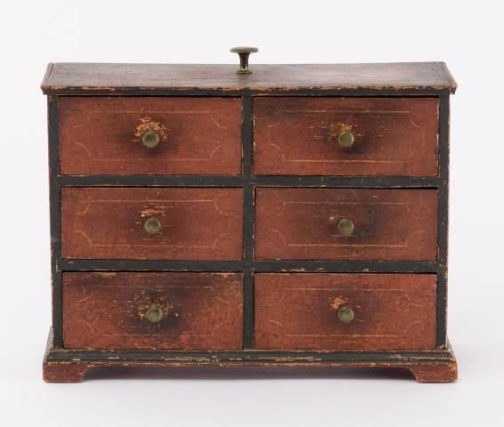 PINE SPICE CHEST, ENGLISH, CA.