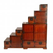 Pine Step Chest Kaidan Tansu 1