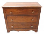 PINE THREE DRAWER CHEST, WOOD