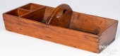 PINE TOOL CARRIER, 19TH C.Pine