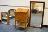 PINE TUB FILE AND THREE ASSORT