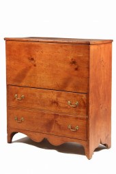 PINE TWO-DRAWER BLANKET CHEST