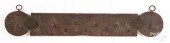PINE UTENSIL RACK, 19TH C.Pine
