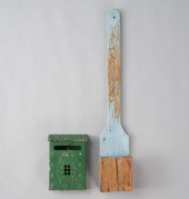 PINE WALL BOX AND MAILBOXLot o