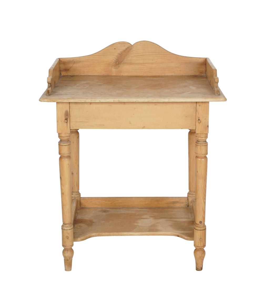 PINE WASHSTANDCondition: splits and