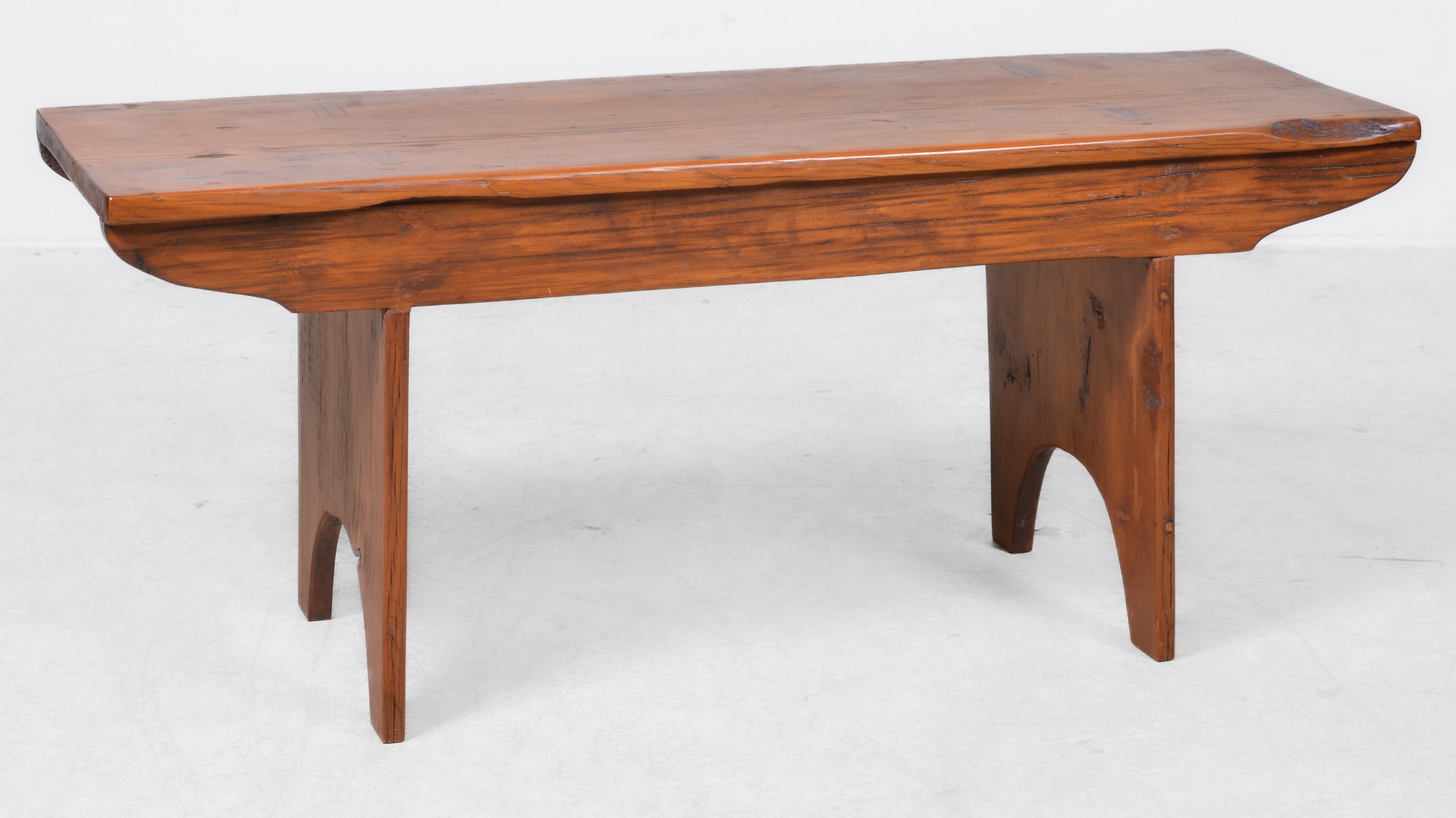 Pine waterbench, 17"h x 40"w x 15"d