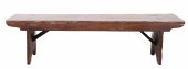 Pine waterbench, through and t