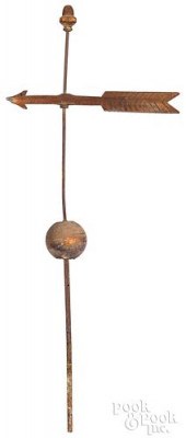 PINE WEATHERVANE DIRECTIONAL A