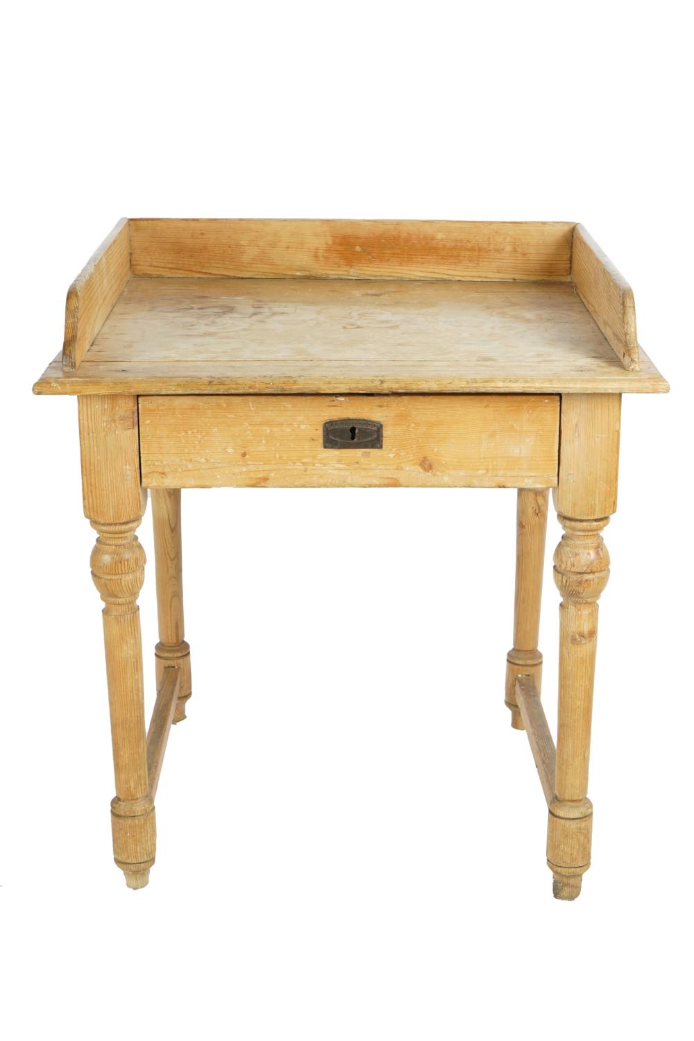 PINE WRITING DESKwith iron hardware