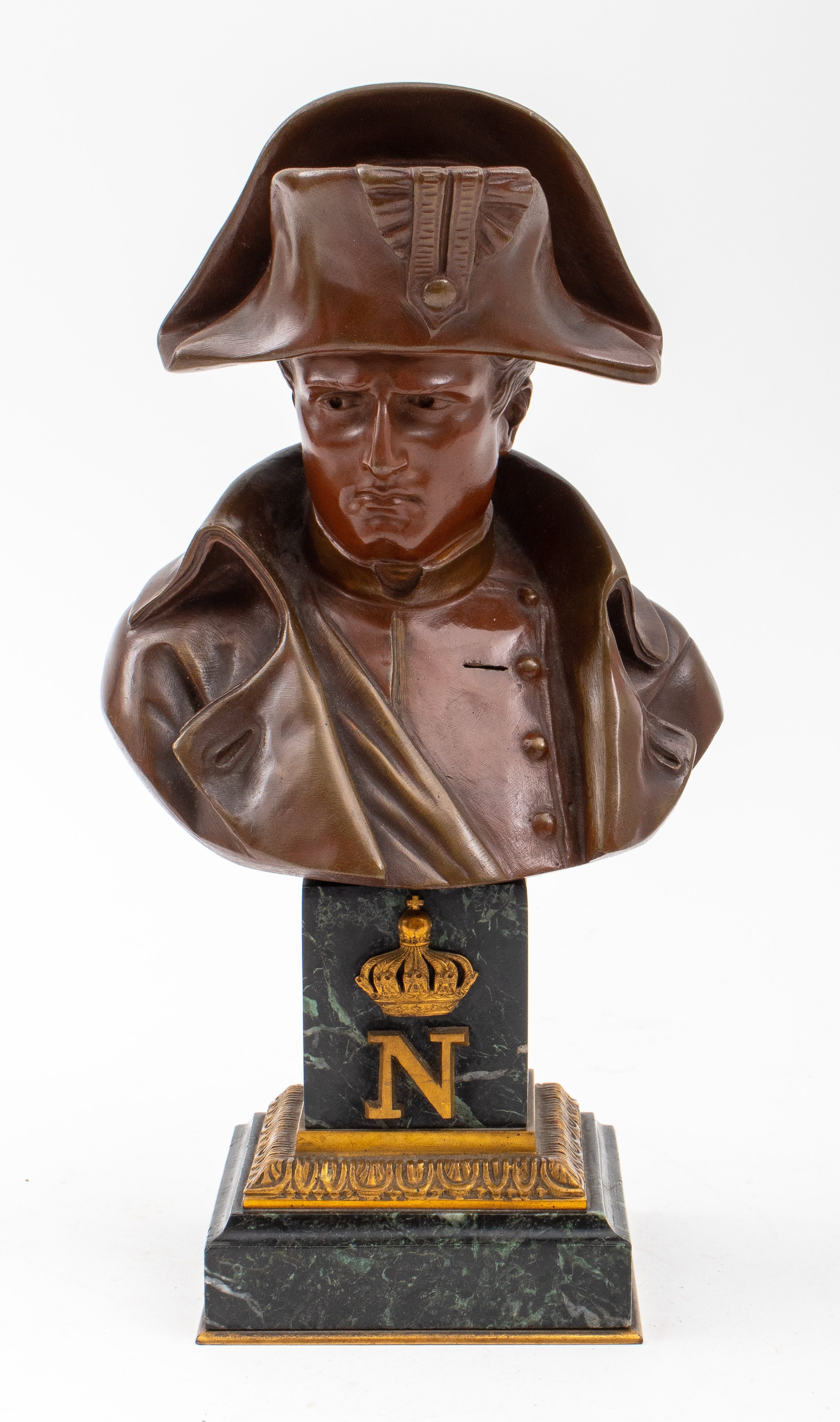 PINEDO FRENCH BRONZE BUST OF