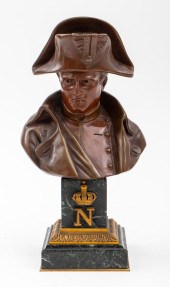 PINEDO FRENCH BRONZE BUST OF N