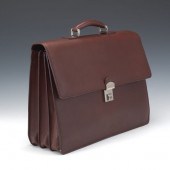 PINEIDER BURGUNDY LEATHER BRIE
