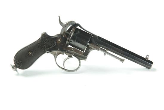PINFIRE REVOLVER.  Double action 