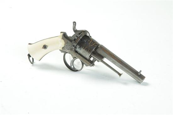 PINFIRE REVOLVER.  Lefaucheux-style