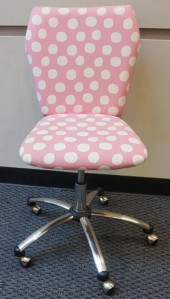 PINK AND WHITE POLKA DOT REVOL