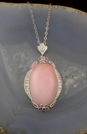 PINK CORAL AND FOURTEEN KARAT