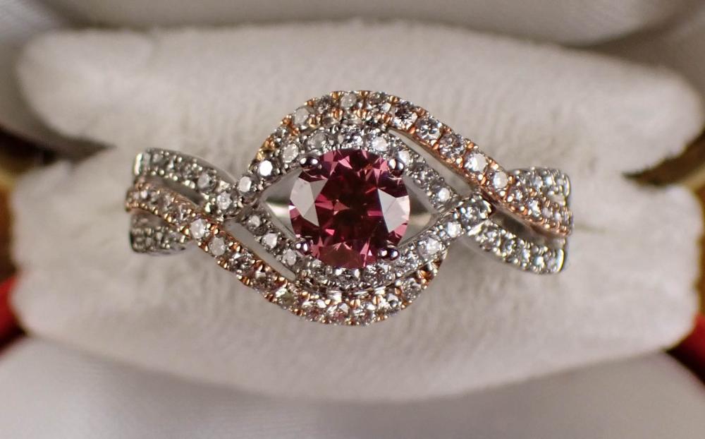 PINK DIAMOND, WHITE DIAMONDS AND