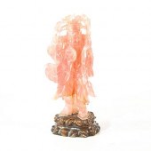 PINK JADEITE JADE SCULPTURE SH
