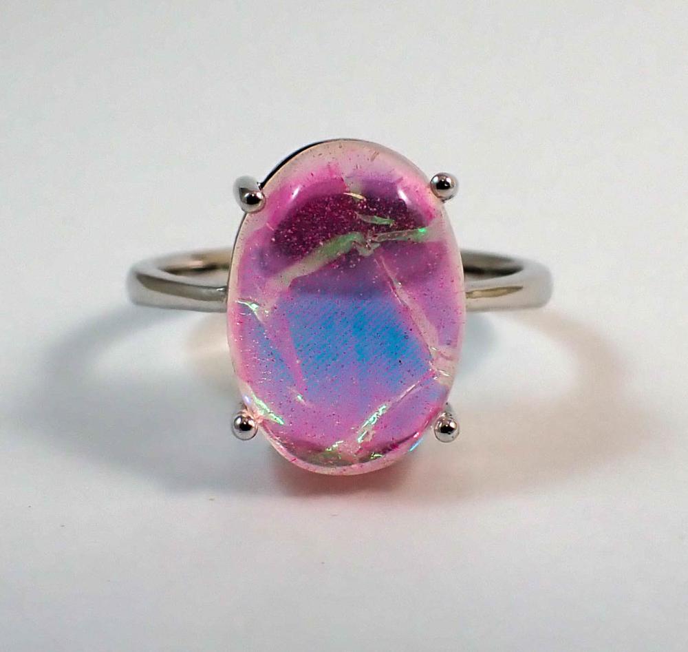 PINK OPAL TRIPLET AND FOURTEEN