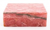 PINK RHODOCHROSITE VENEERED WH