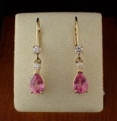 PINK SAPPHIRE AND DIAMOND DANG