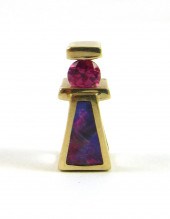 PINK SAPPHIRE, OPAL AND FOURTE