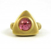 PINK TOURMALINE AND FOURTEEN K