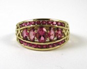 PINK TOURMALINE AND FOURTEEN K