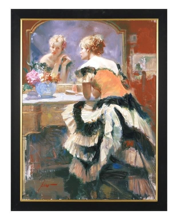 PINO, EMBELLISHED GICLEE ON