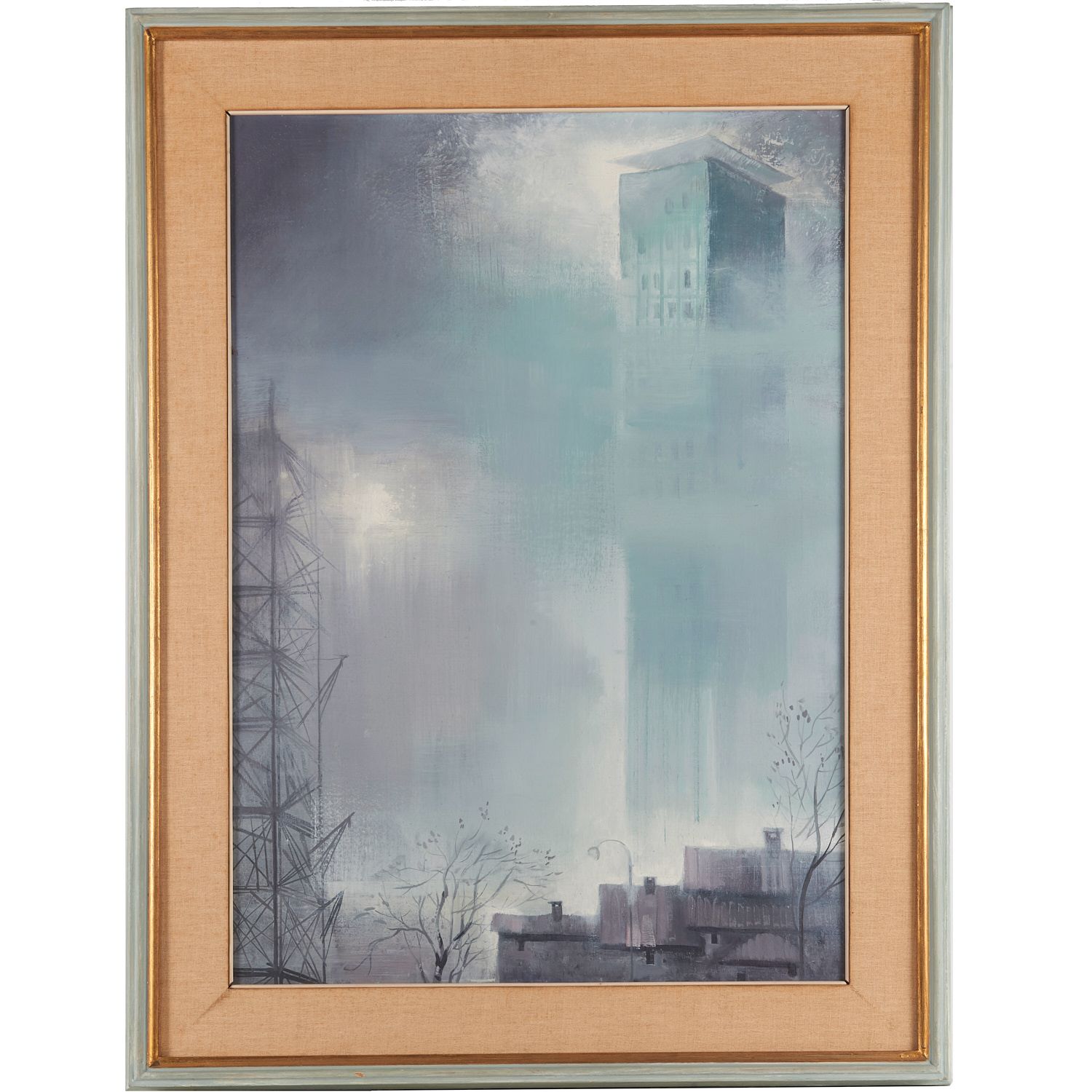 PINO PONTI, OIL ON CANVAS Pino