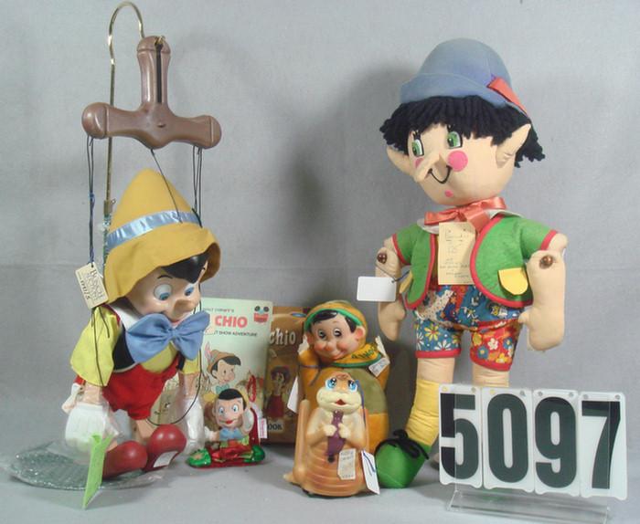 Pinocchio Disney lot,