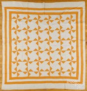 PINWHEEL PATCHWORK QUILT, EARL