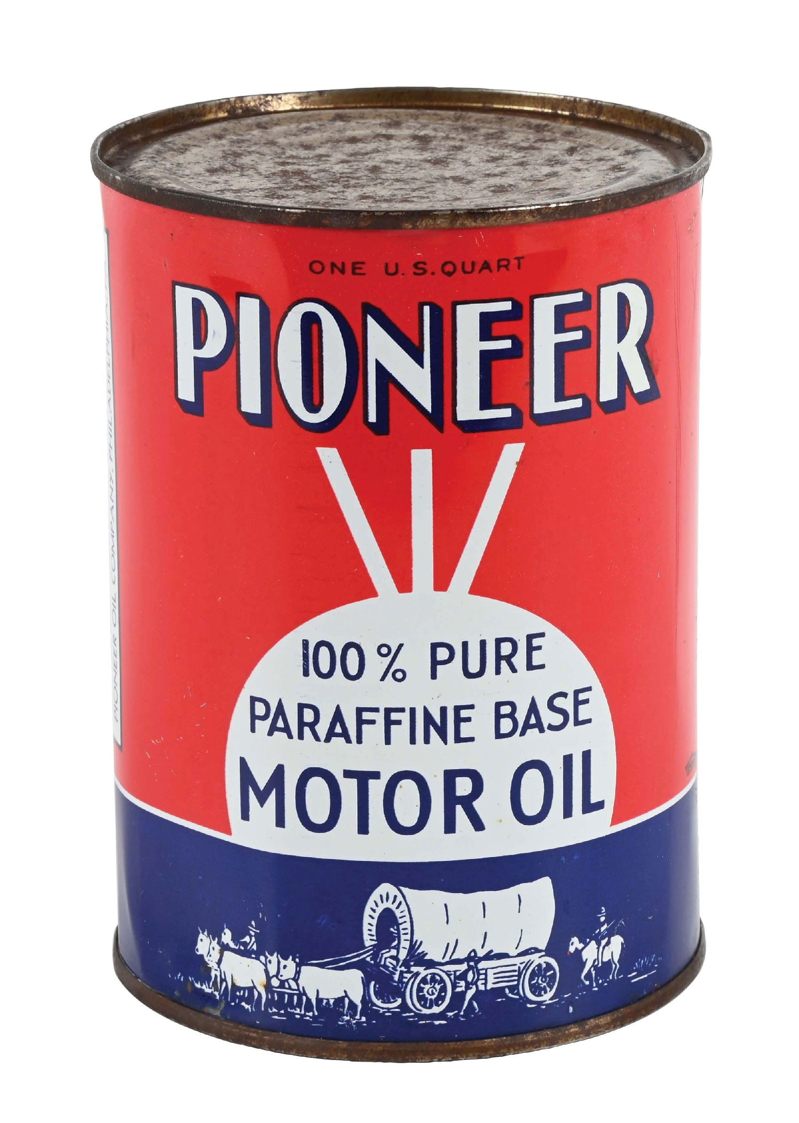 PIONEER MOTOR OIL ONE QUART CAN