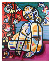 PIOTR SUJKA SIGNED ACRYLIC EXP