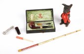 Pipe, cigarette holders and ta
