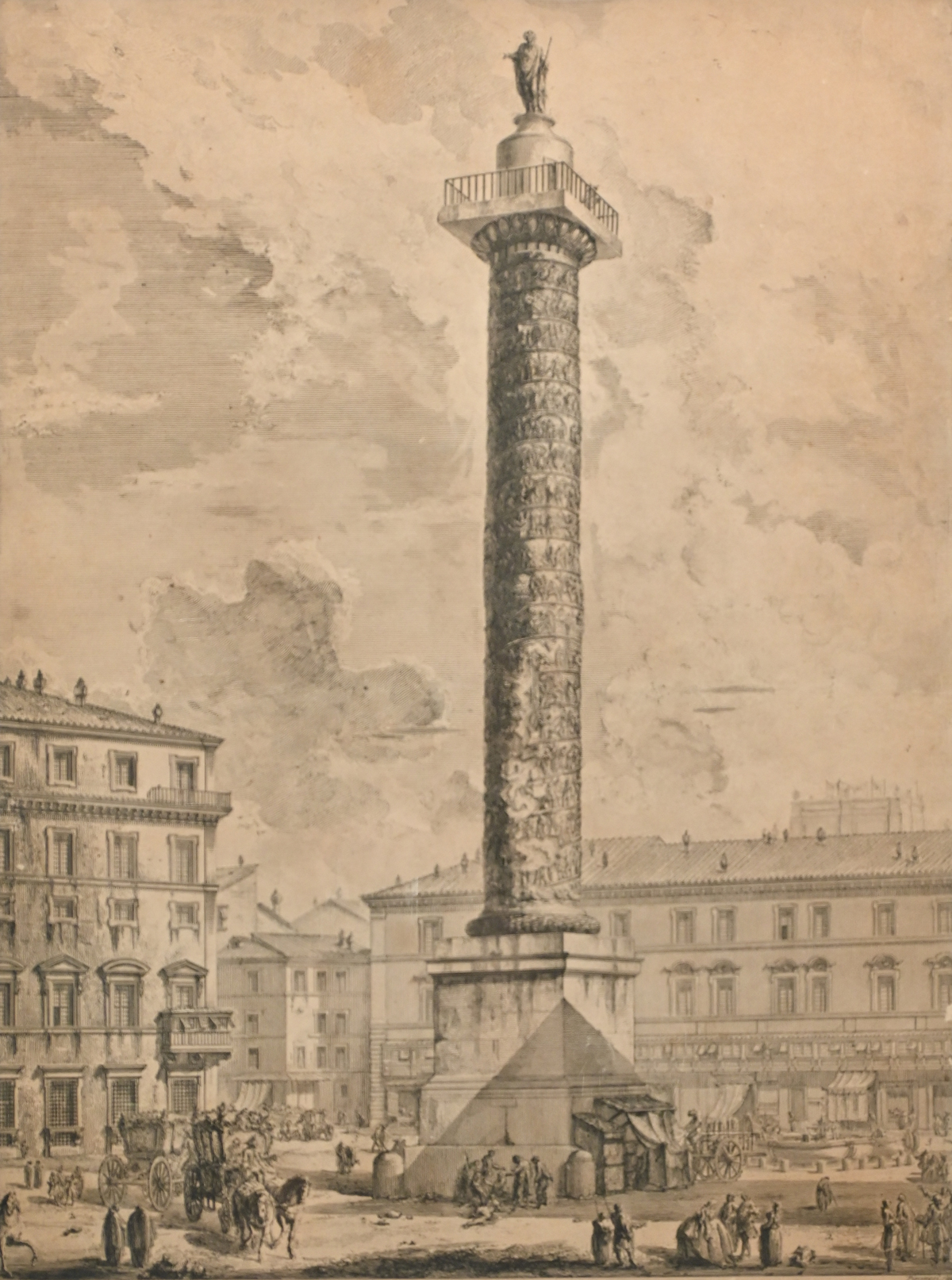 PIRANESI ENGRAVING ''COLONNA