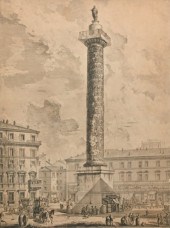 PIRANESI ENGRAVING ''COLONNA A